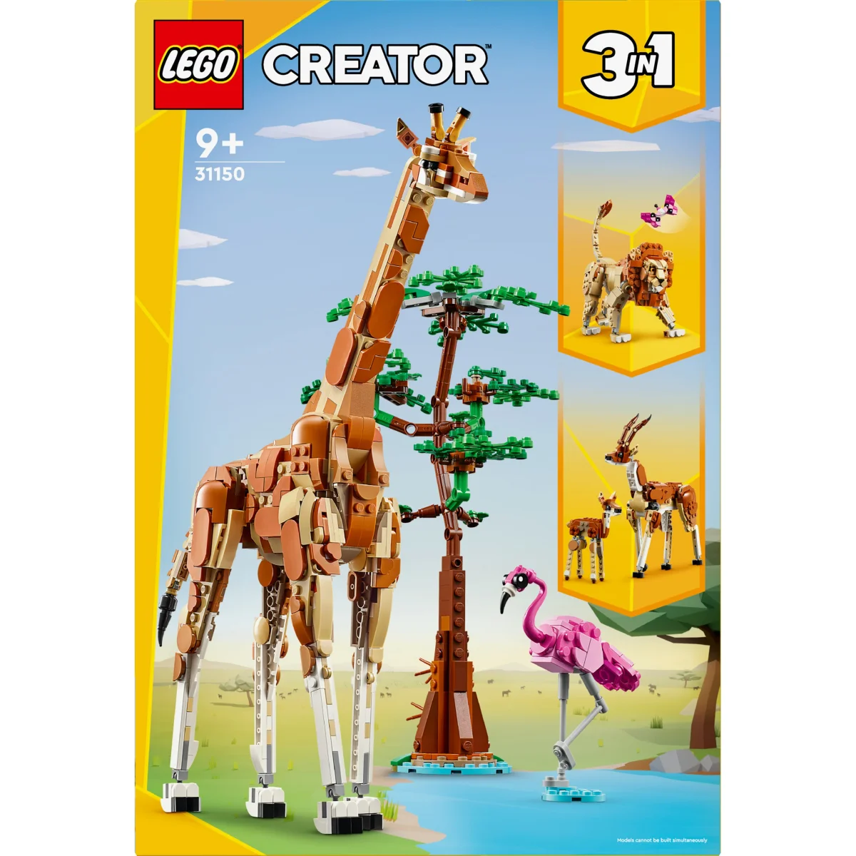 LEGO® Creator 3-in-1 Tiersafari 31150