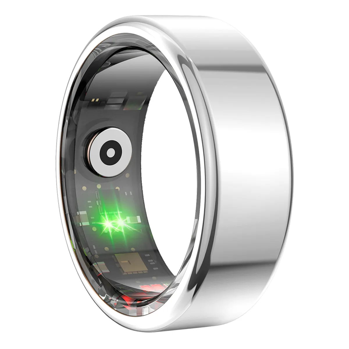 Fontastic Smart Ring “Fyri“ Fitness Gesundheitstracker silber | Größe 12