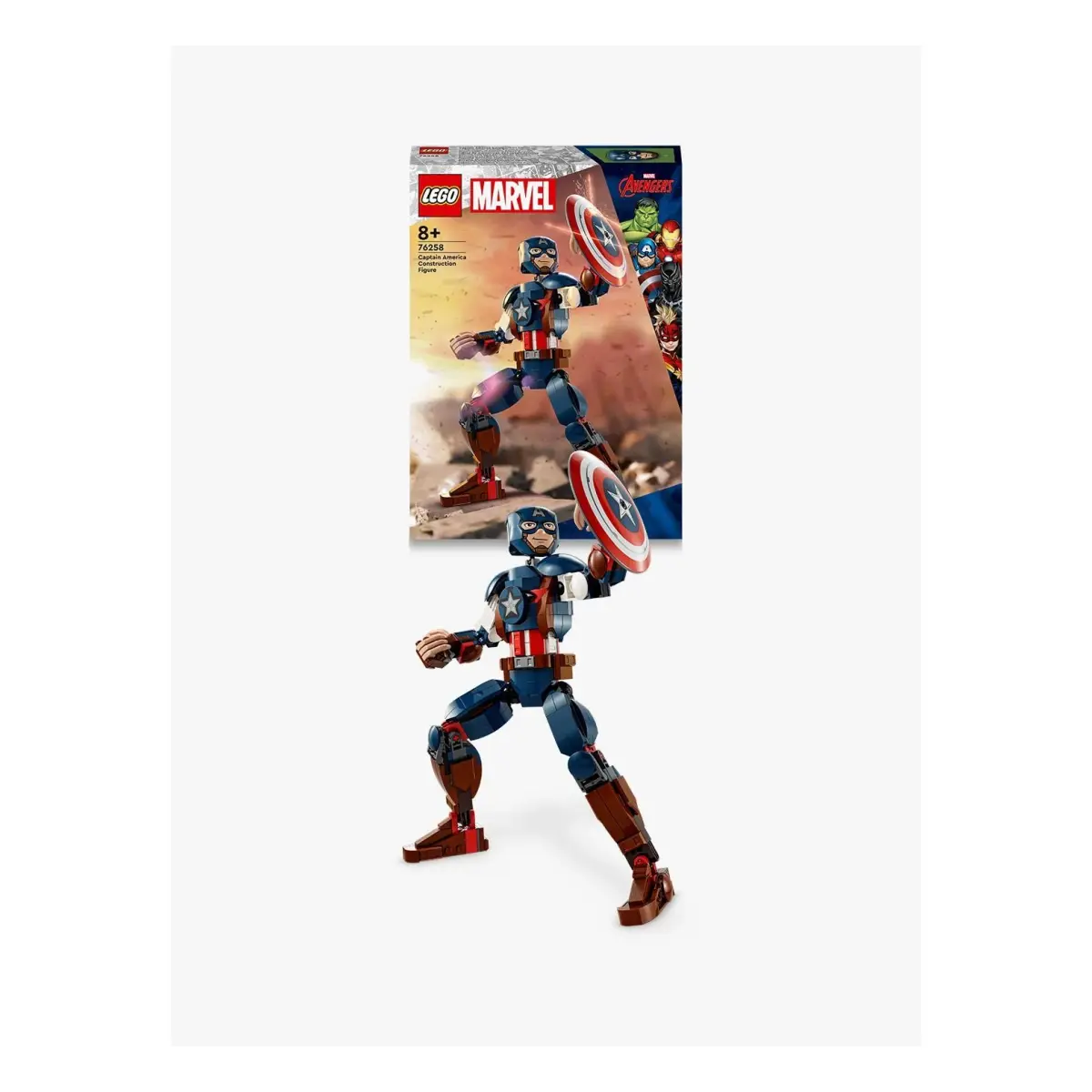 LEGO® Marvel Super Captain America Baufigur 76258