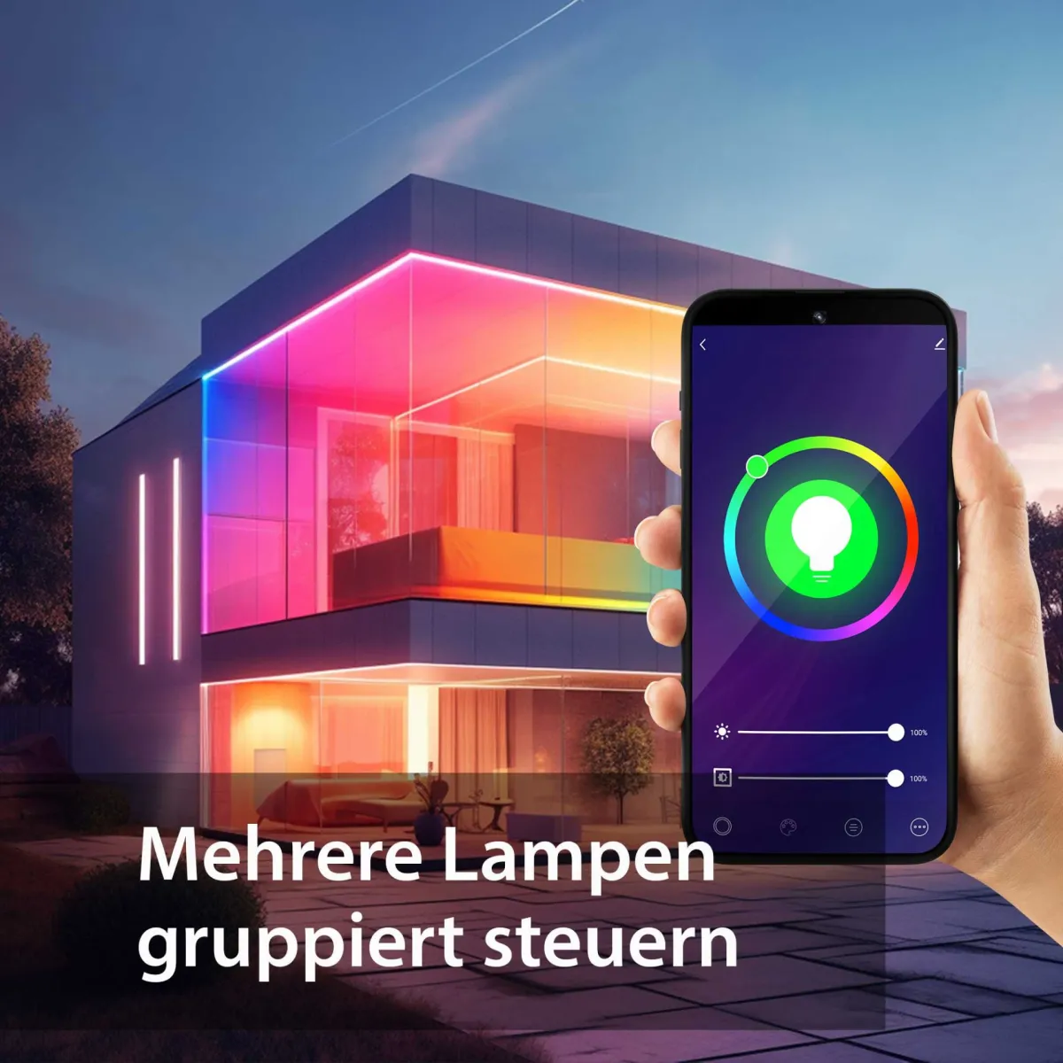 XCOAST Smart Home LED Leuchte E27 RGBW 