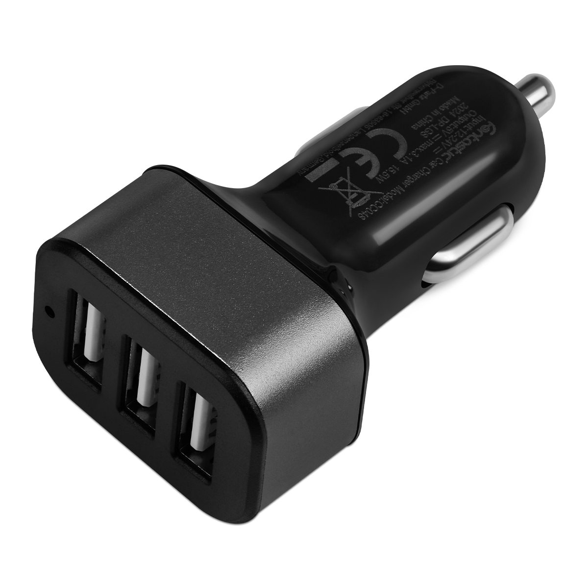 Kfz-Ladeadapter Tres 15.5W schwarz