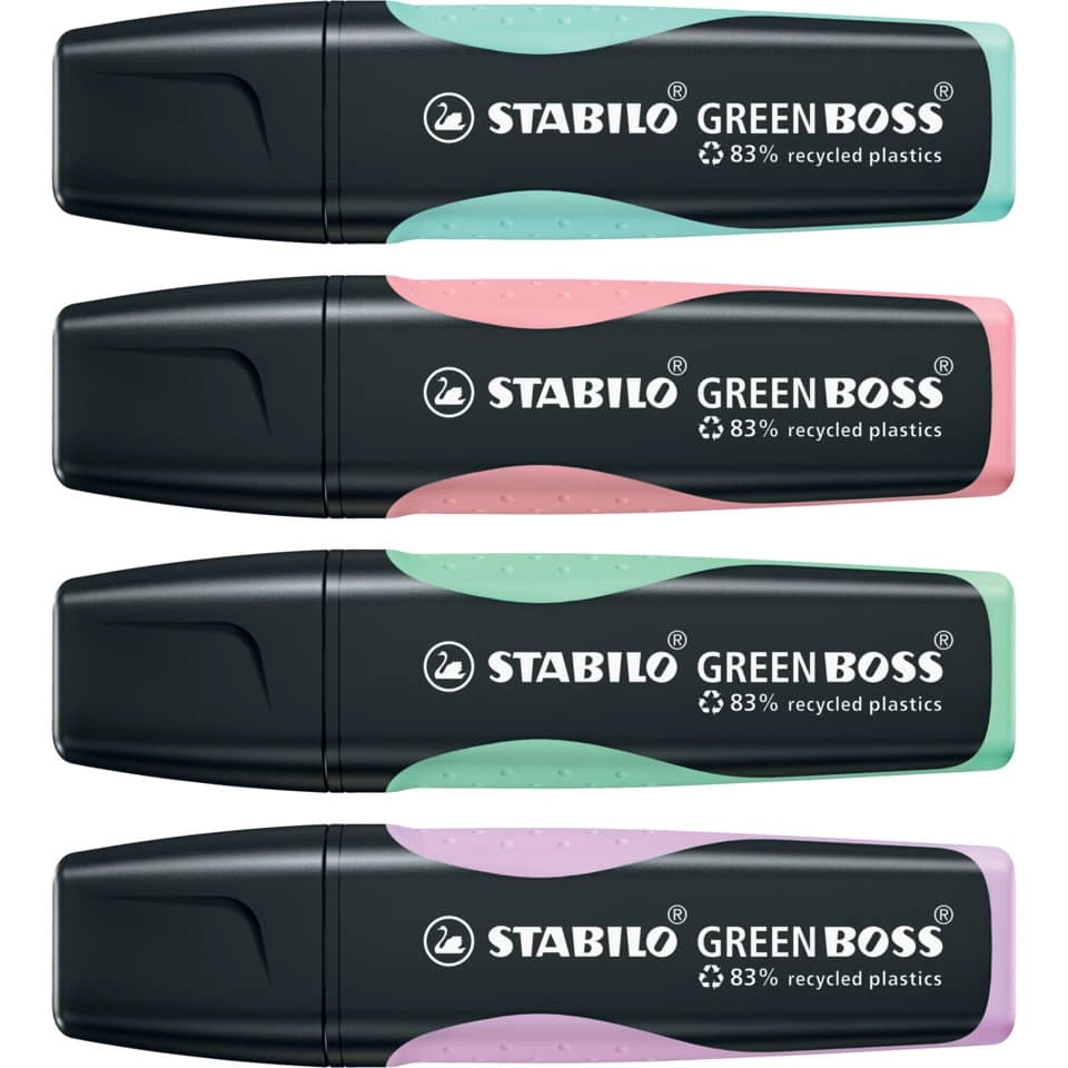 Textmarker STABILO® GREEN BOSS® Pastel, Schimmer von Lila