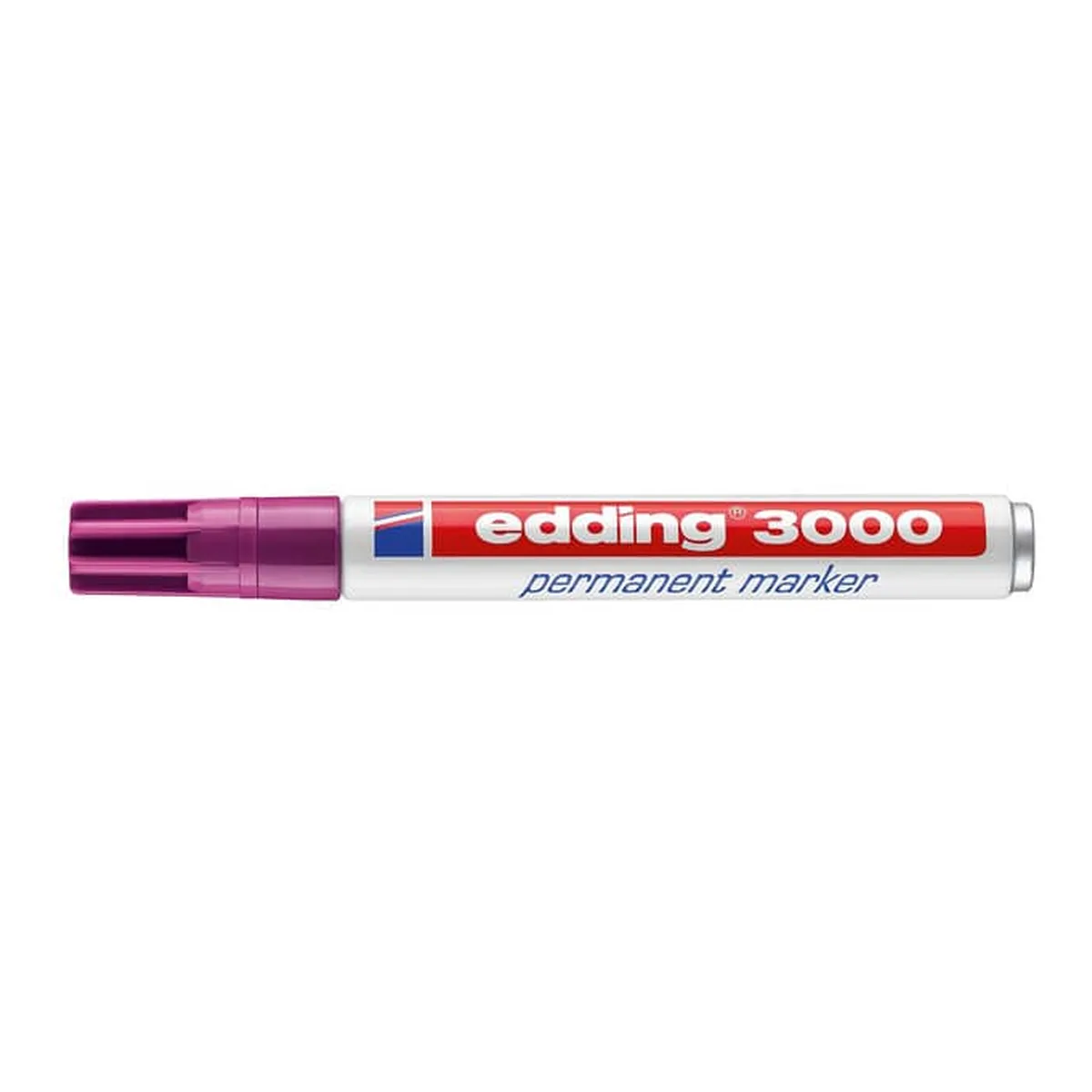 Edding 3000 Permanentmarker - nachfüllbar, 1,5 - 3 mm, rotviolett