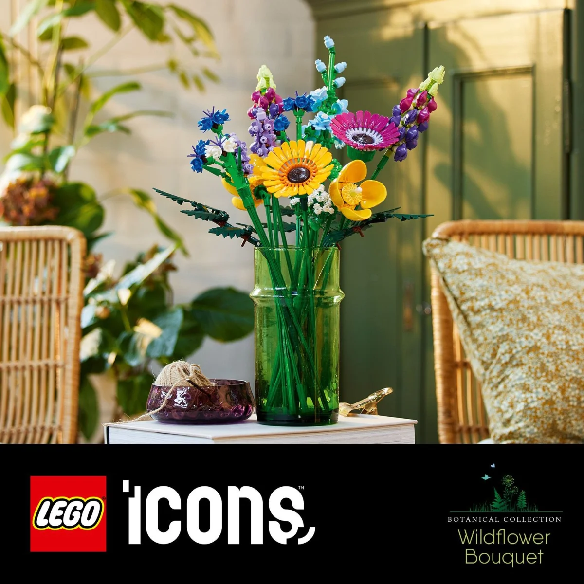 LEGO® ICONS Wildblumenstrauß 10313