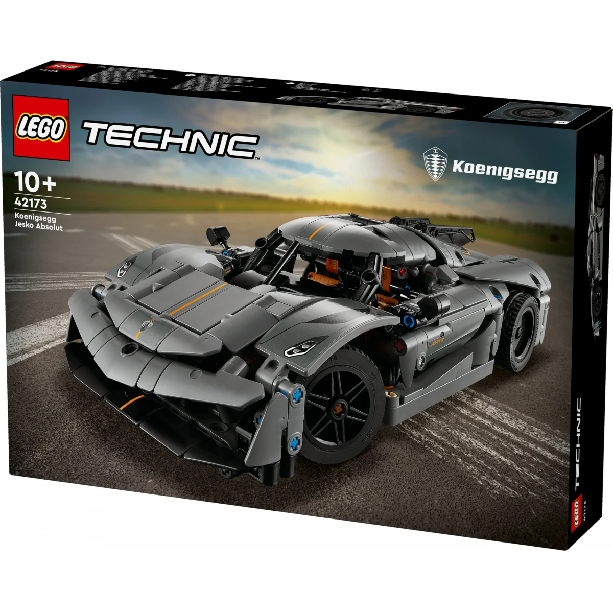 LEGO® Technic Koenigsegg Jesko Absolut Supersportwagen in Grau 42173