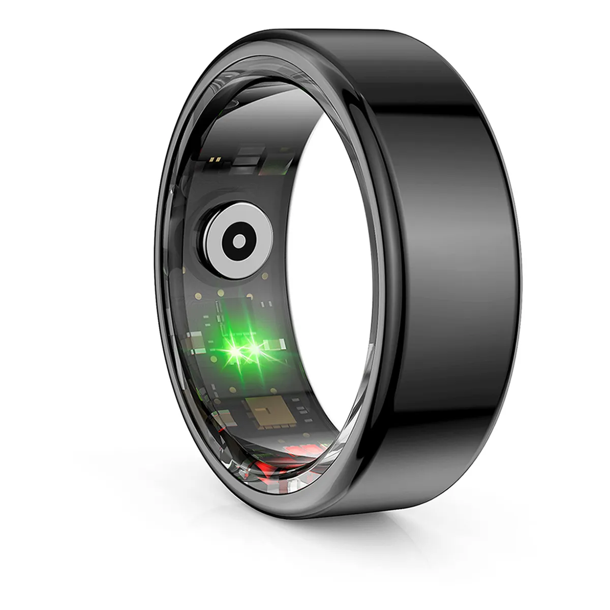 Fontastic Smart Ring “Fyri“ Fitness Gesundheitstracker schwarz | Größe 8