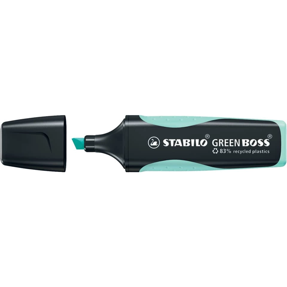 Textmarker STABILO® GREEN BOSS® Pastel, zartes Türkis