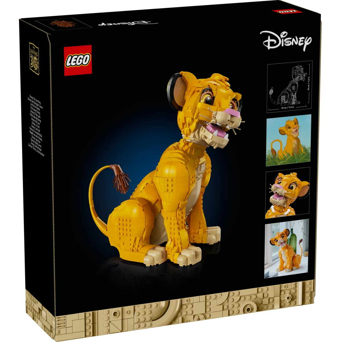 LEGO® Disney Simba, Der junge König der Löwen 43247