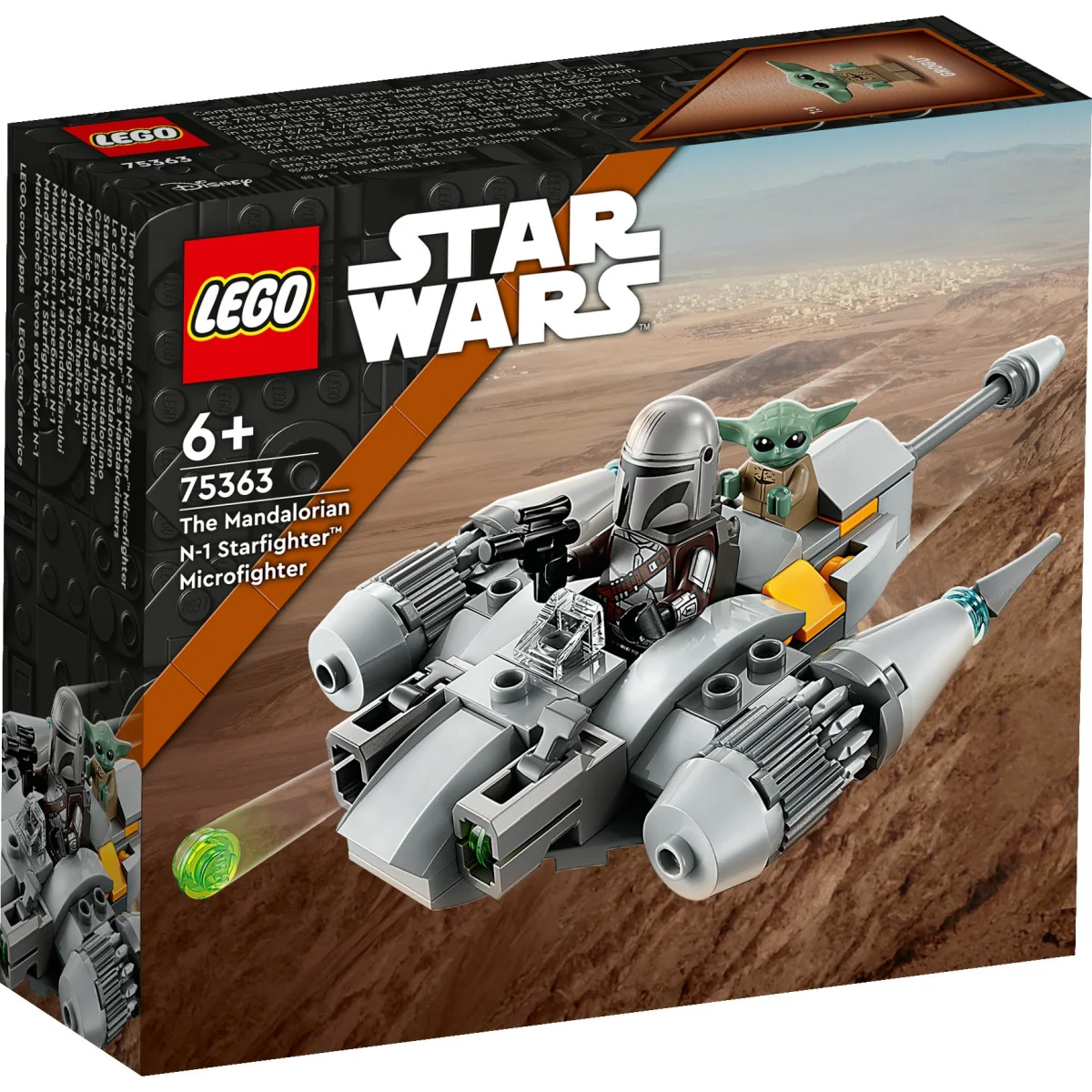 LEGO® Star Wars N-1 Starfighter des Mandalorianers - Microfighter 75363