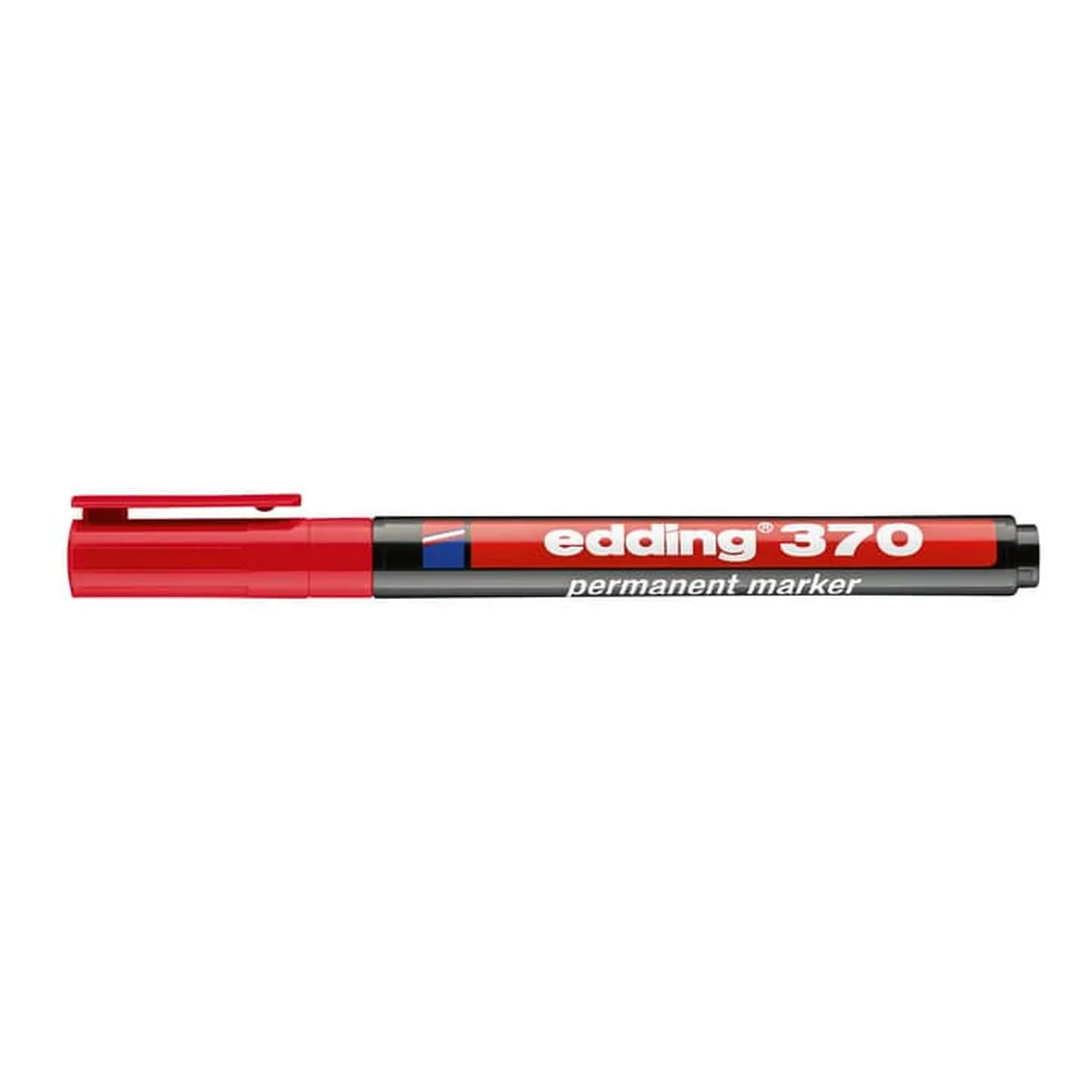 Edding 370 Permanentmarker - 1 mm, rot