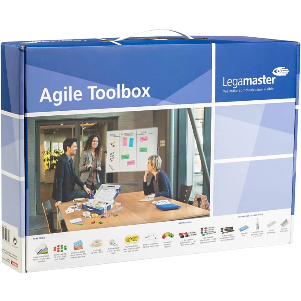 LEGAMASTER Moderationsset Agile toolbox 500-tlg.