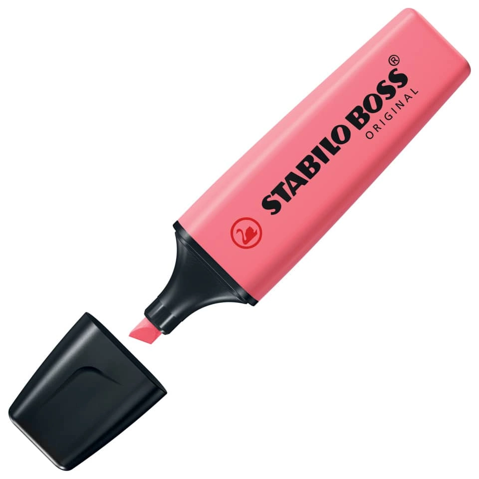 Textmarker Stabilo Boss® pastell kirschblütenrosa