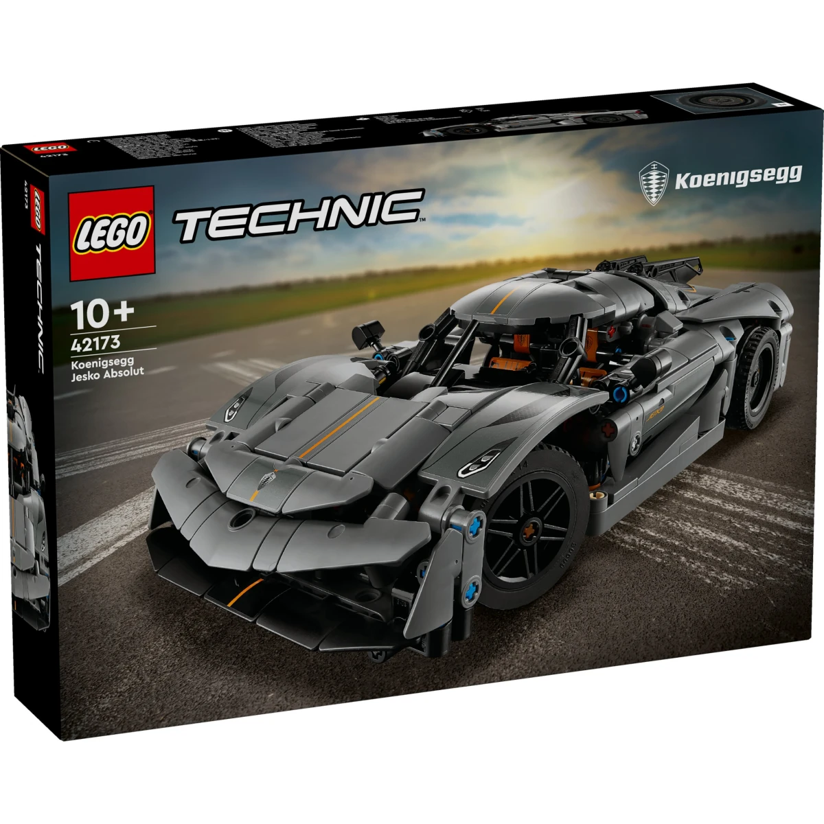 LEGO® Technic Koenigsegg Jesko Absolut Supersportwagen in Grau 42173