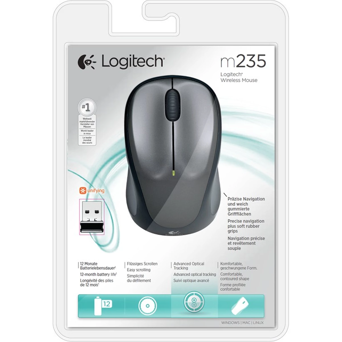 Logitech Wireless Maus M235