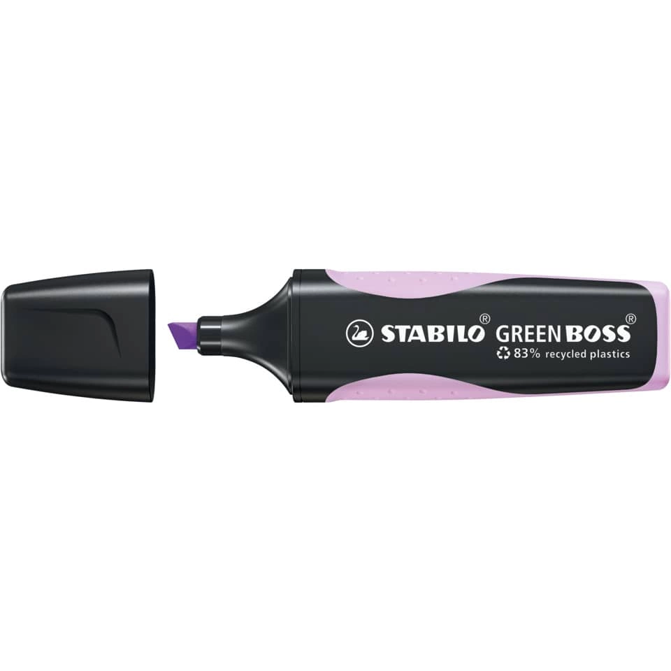 Textmarker STABILO® GREEN BOSS® Pastel, Schimmer von Lila