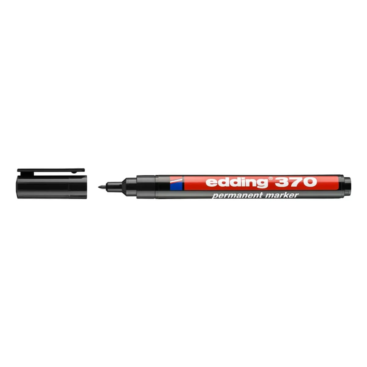 Edding 370 Permanentmarker - 1 mm, schwarz