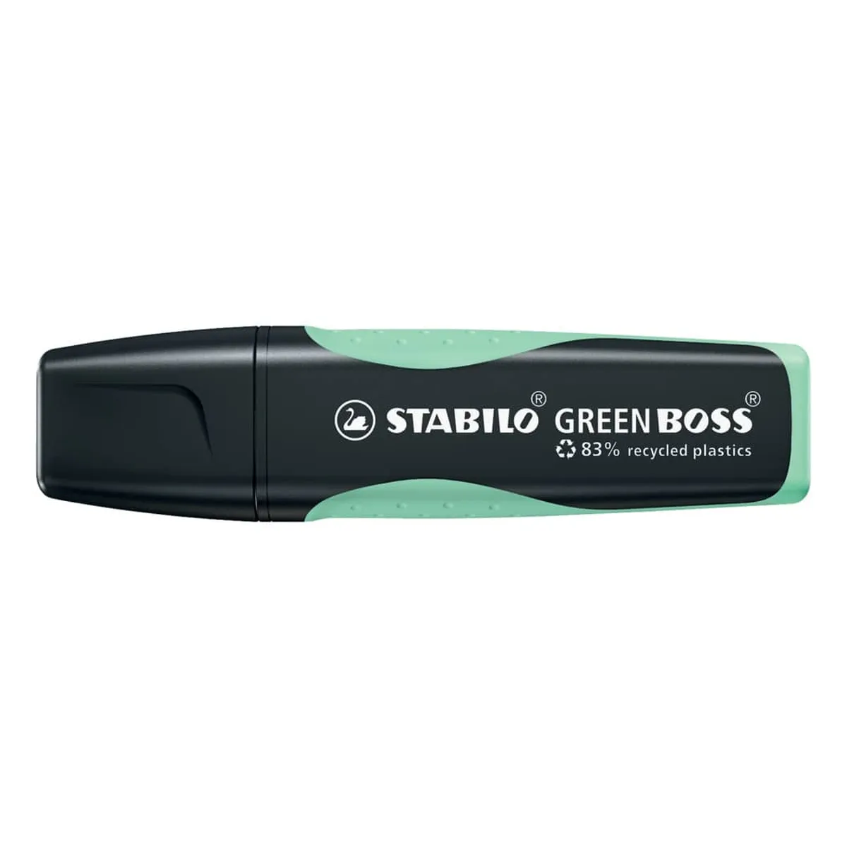 STABILO® Umweltfreundlicher Textmarker - GREEN BOSS Pastel - Einzelstift - Hauch von Minzgrün