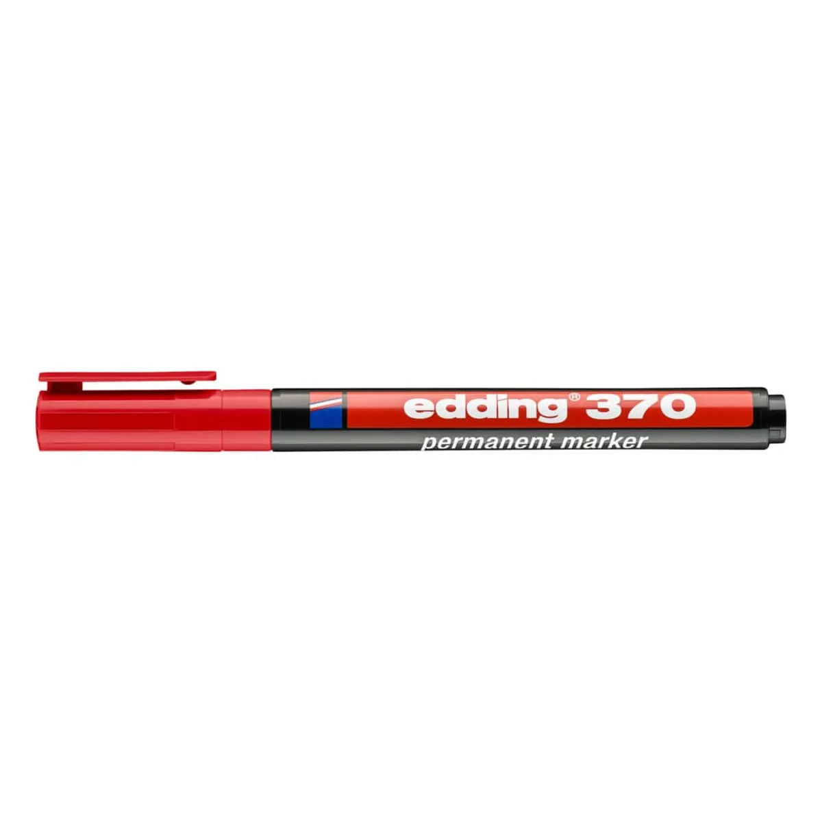 Edding 370 Permanentmarker - 1 mm, rot