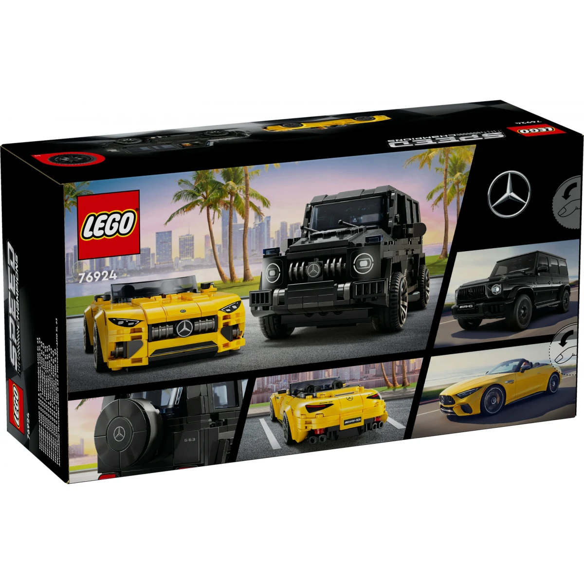 LEGO® Speed Champions Mercedes-AMG G 63 & Mercedes-AMG SL 63 76924