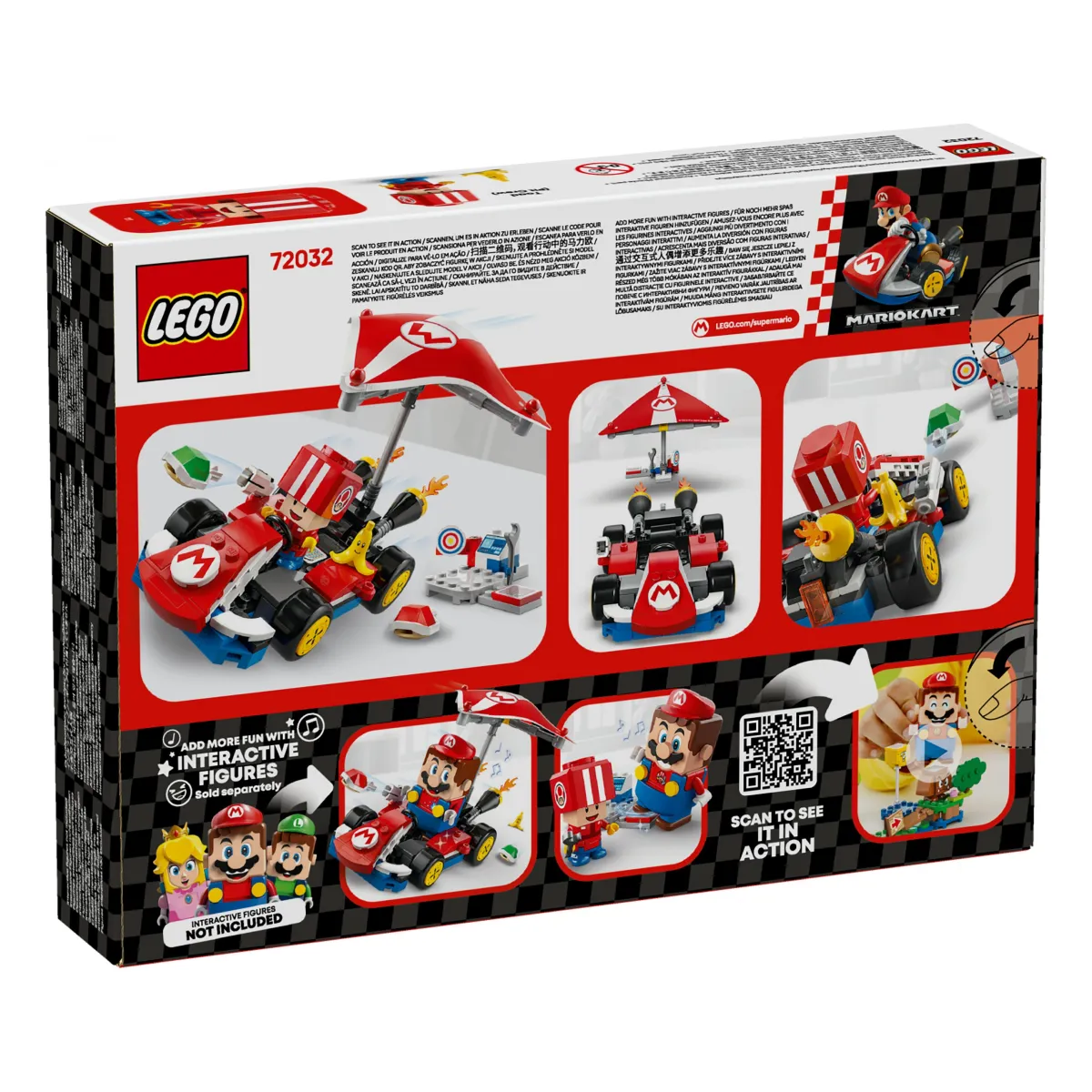 LEGO® Super Mario Mario Kart – Standard–Kart 72032