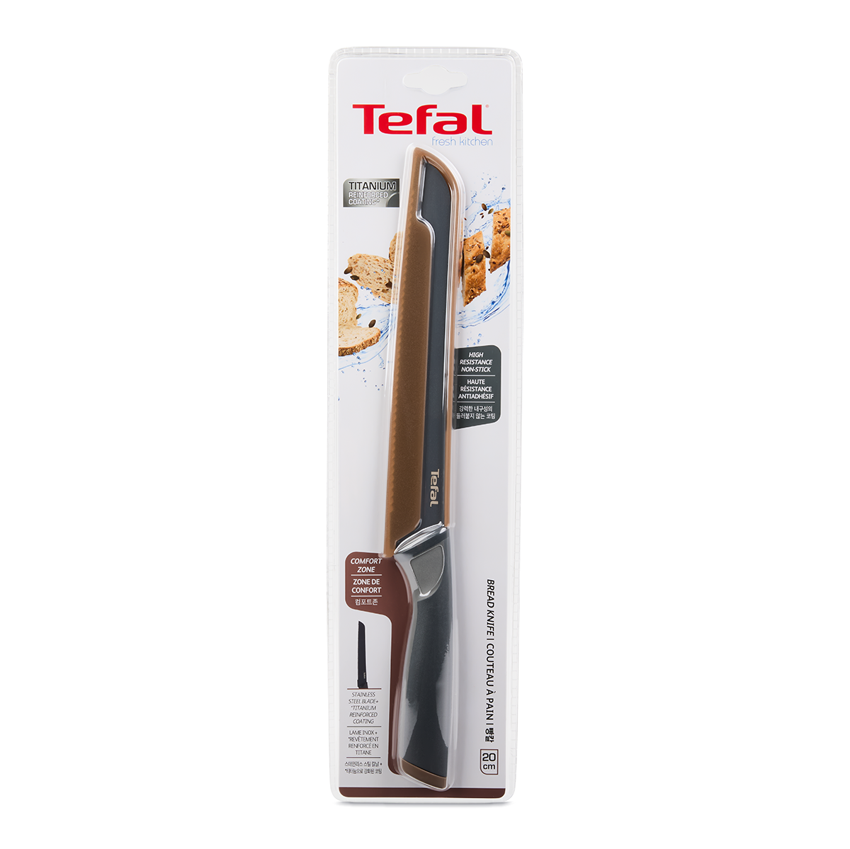 Tefal K12218 Fresh Kitchen Brotmesser