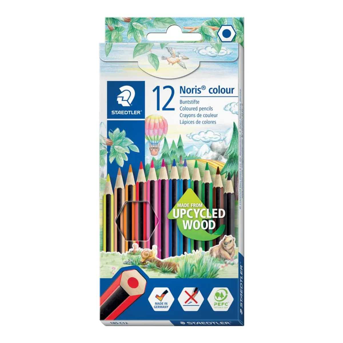 Staedtler® Farbstifte Noris® colour - 3 mm, Kartonetui 12 Farben