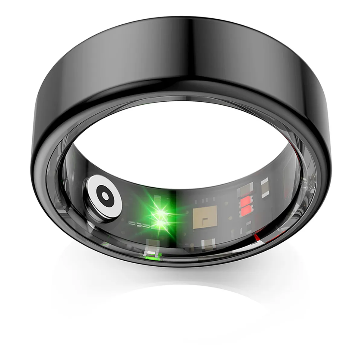 Fontastic Smart Ring “Fyri“ Fitness Gesundheitstracker schwarz | Größe 8