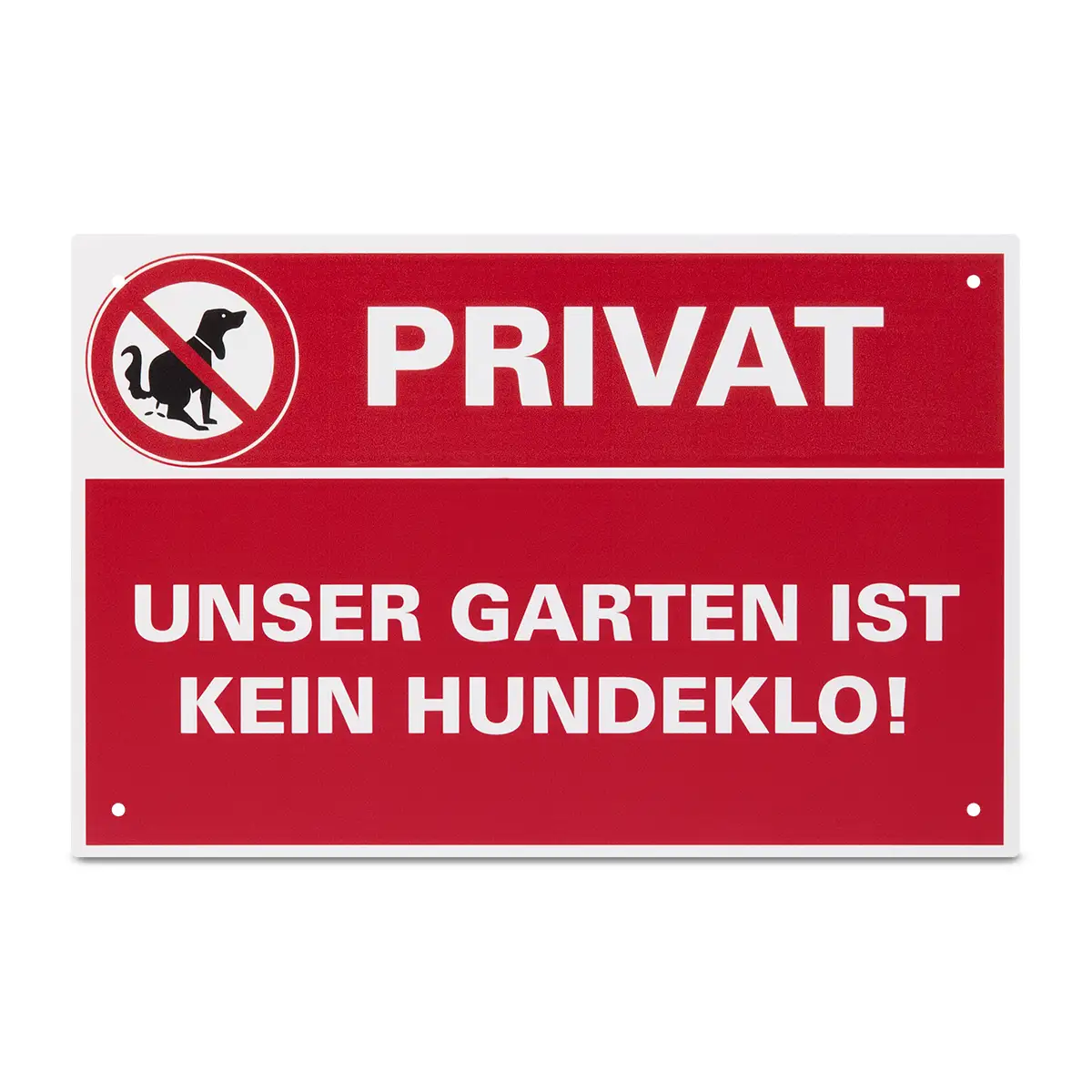 Schild - Kein Hundeklo