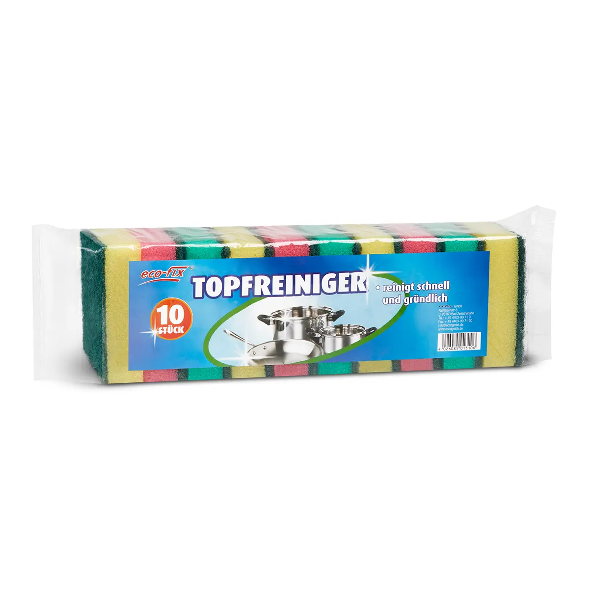 eco-fix Topfreiniger, 10 Stück