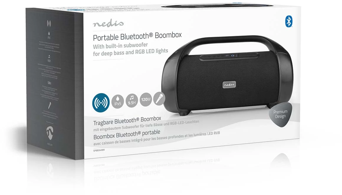 Bluetooth® Party Boombox