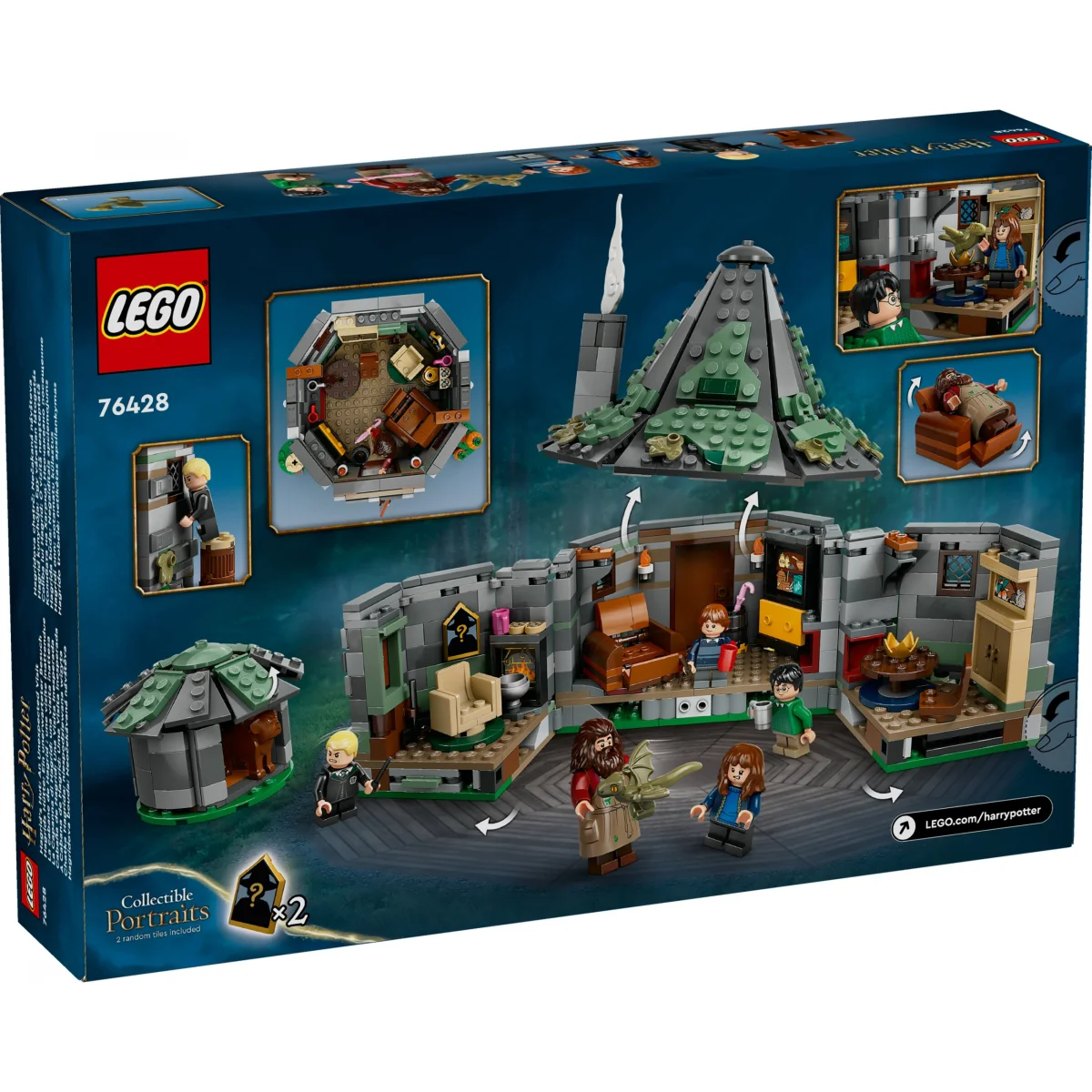 LEGO® Harry Potter Hagrids Hütte: Ein unerwarteter Besuch 76428