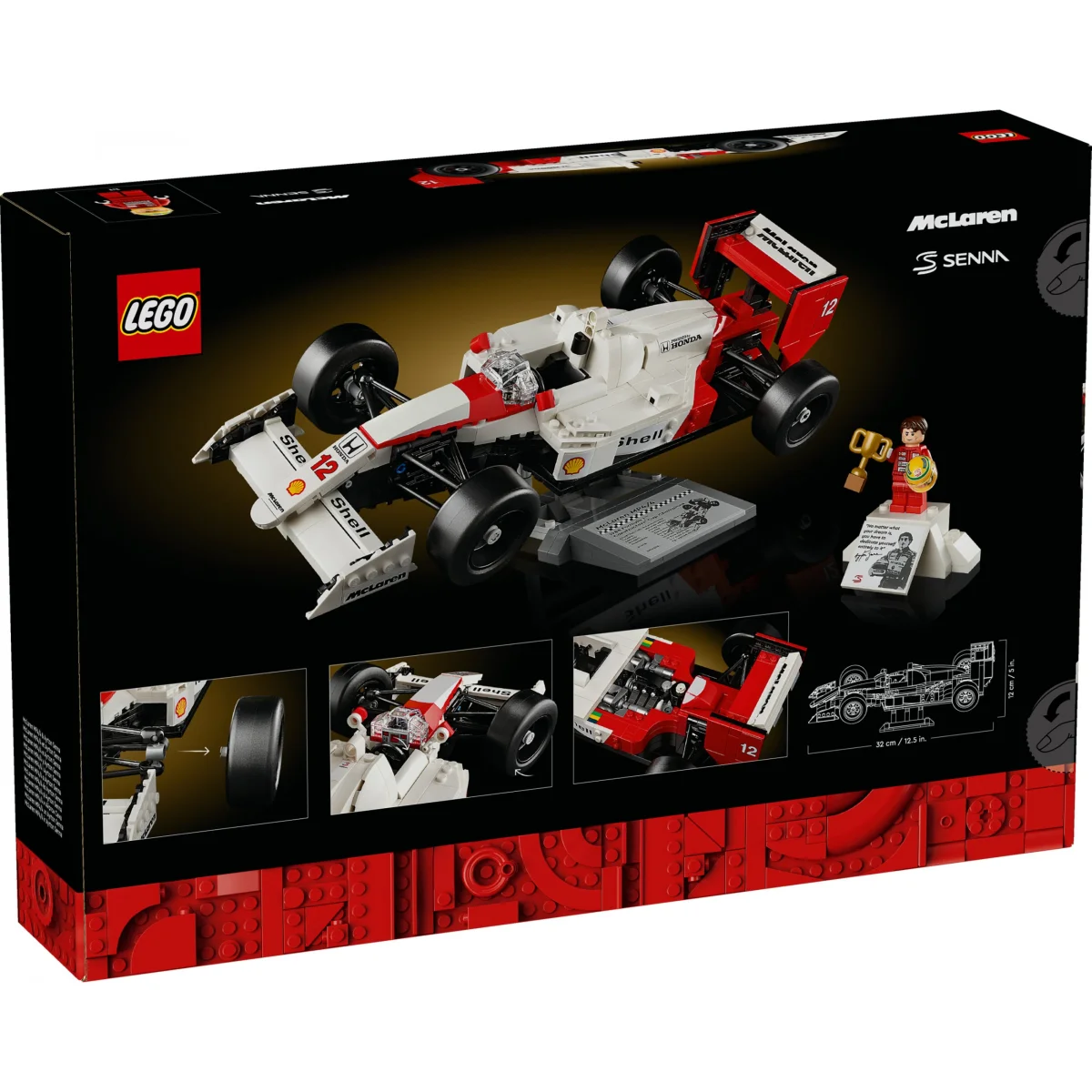 LEGO® Icons McLaren MP4/4 & Ayrton Senna 10330