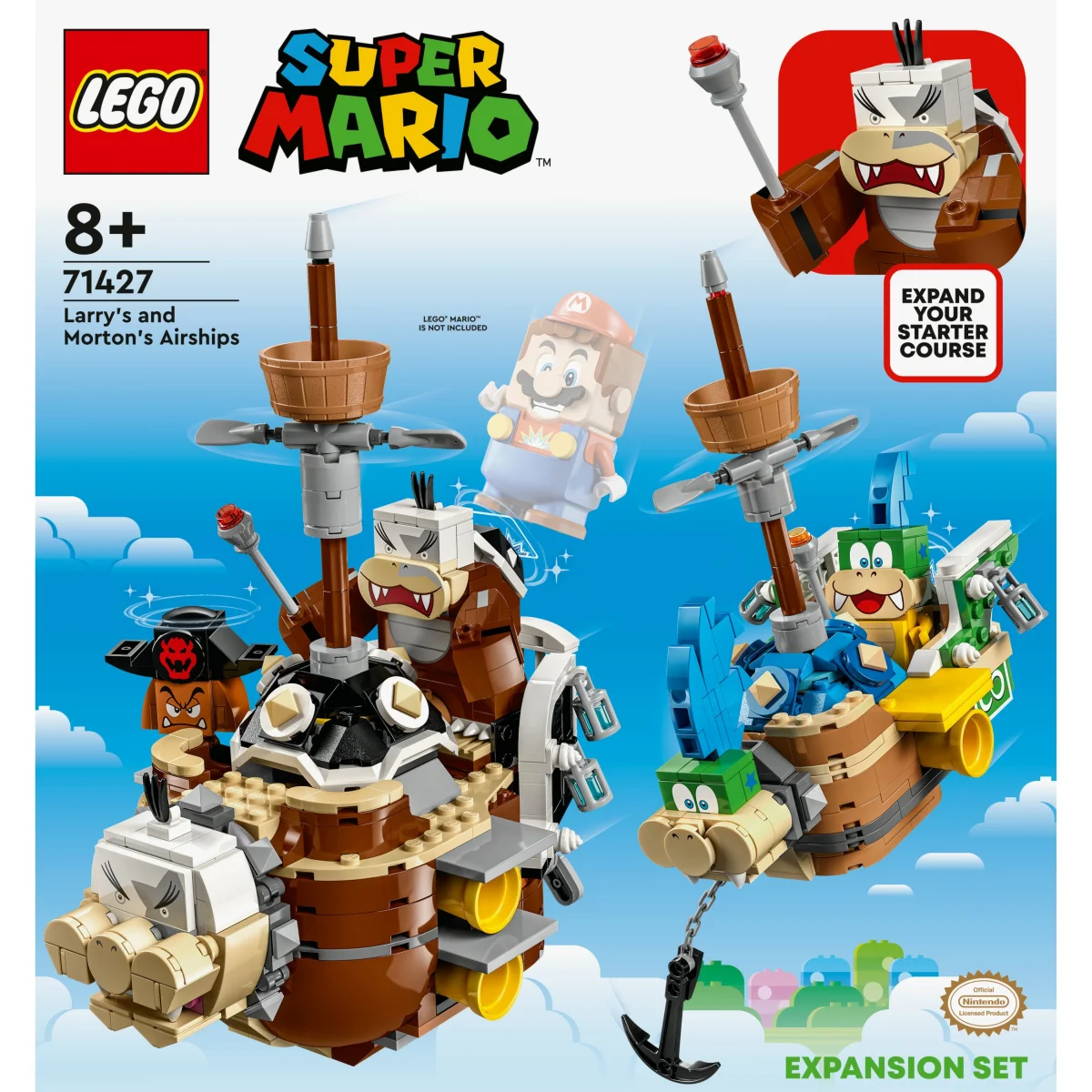 LEGO® Super Mario Larry und Mortons Luftgaleeren - Erweiterungsset 71427