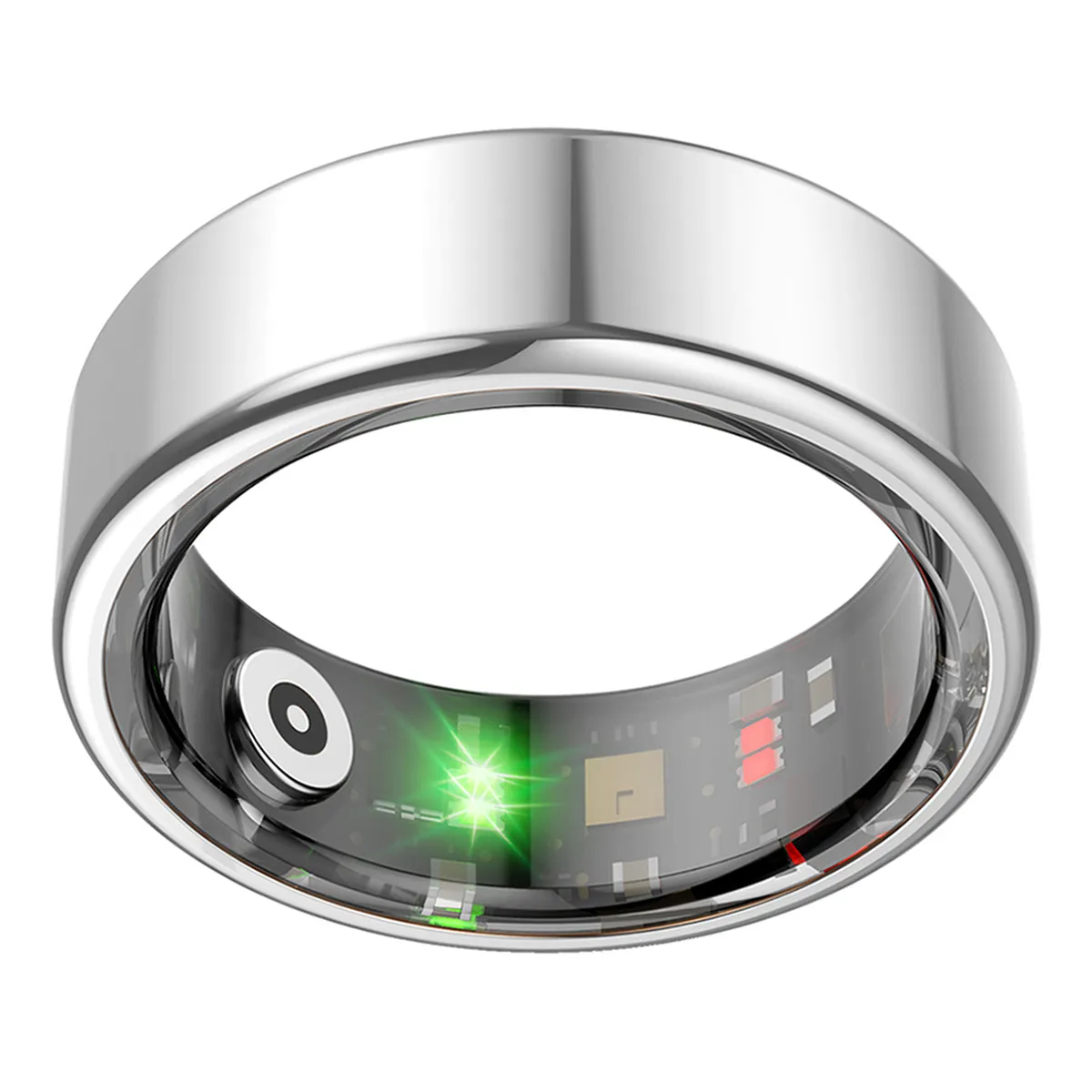 Fontastic Smart Ring “Fyri“ Fitness Gesundheitstracker silber | Größe 8