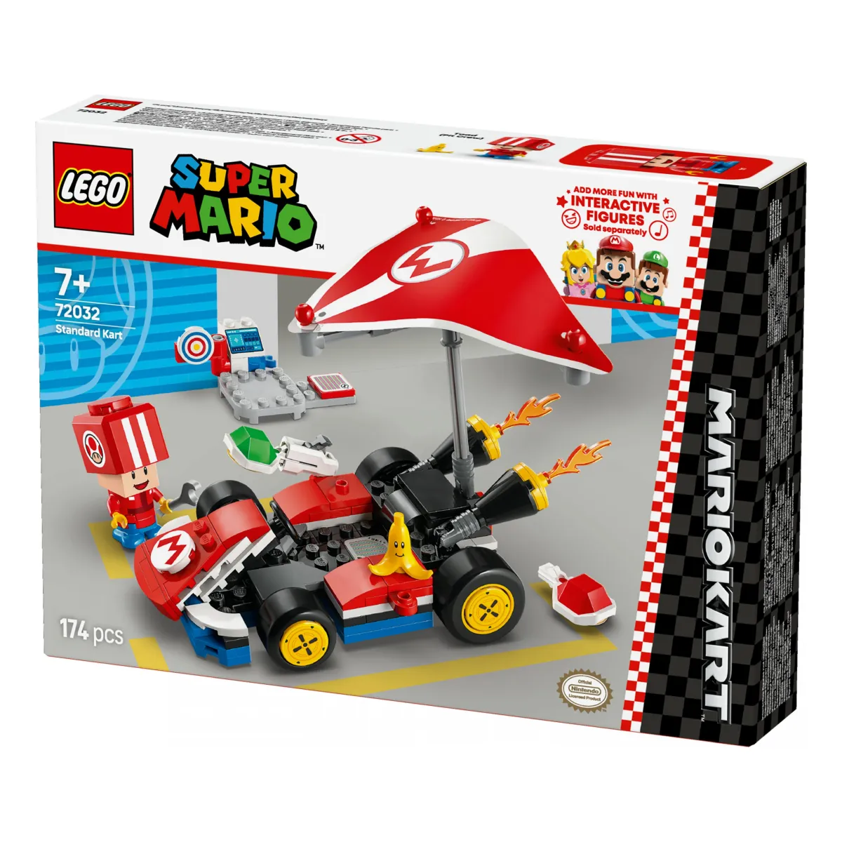 LEGO® Super Mario Mario Kart – Standard–Kart 72032