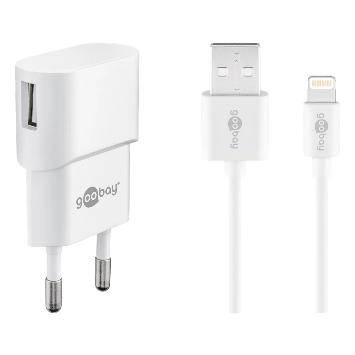 Goobay Apple Lightning Ladeset 1 A