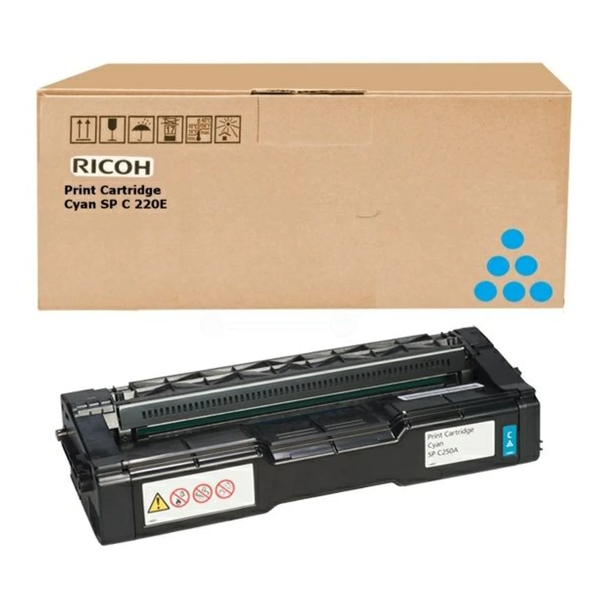 Ricoh Toner '407544' cyan 1.600 Seiten