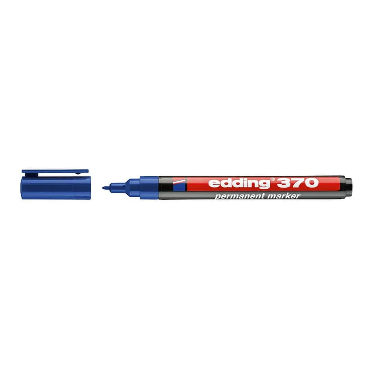 Edding 370 Permanentmarker - 1 mm, blau