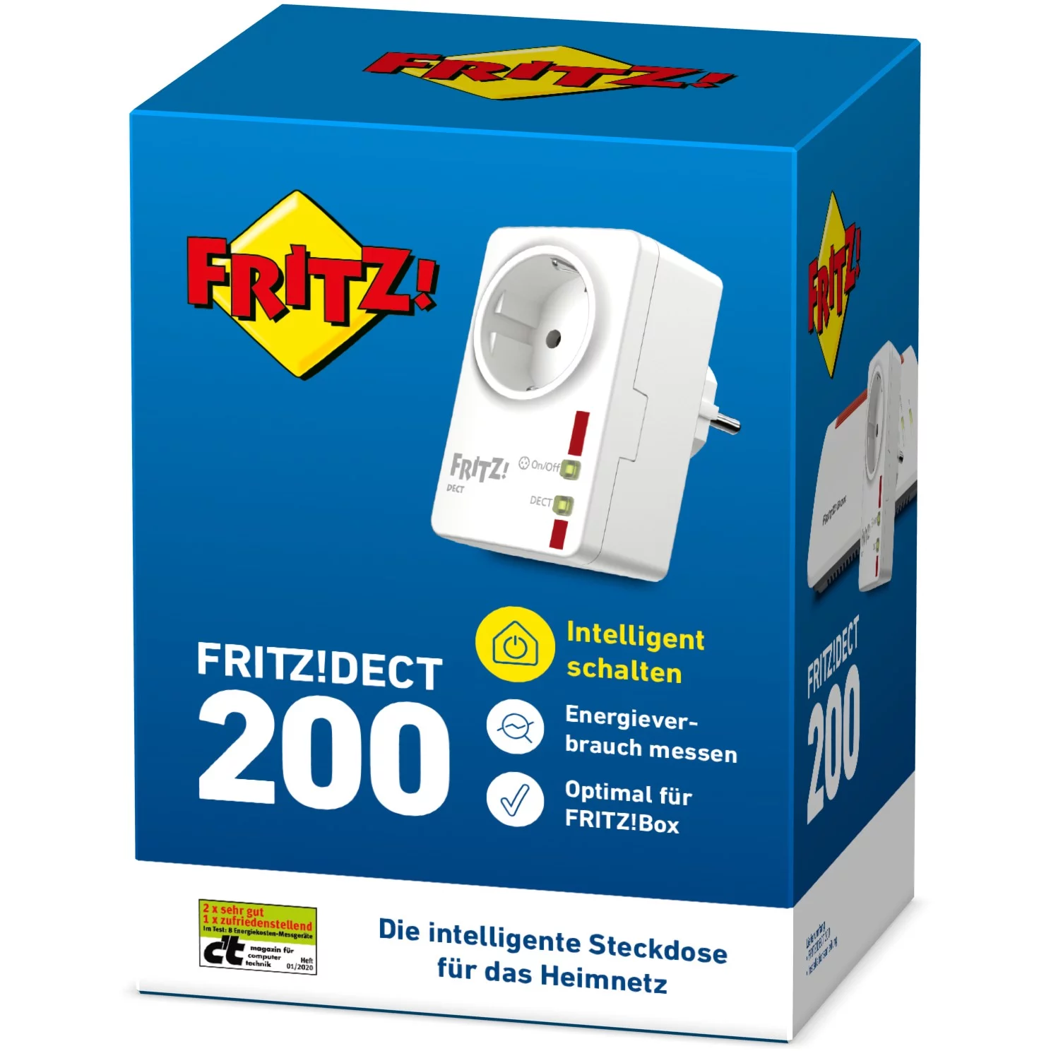 AVM FRITZ!DECT 200, DE Weiß Tages-/Wochenzeitschaltuhr