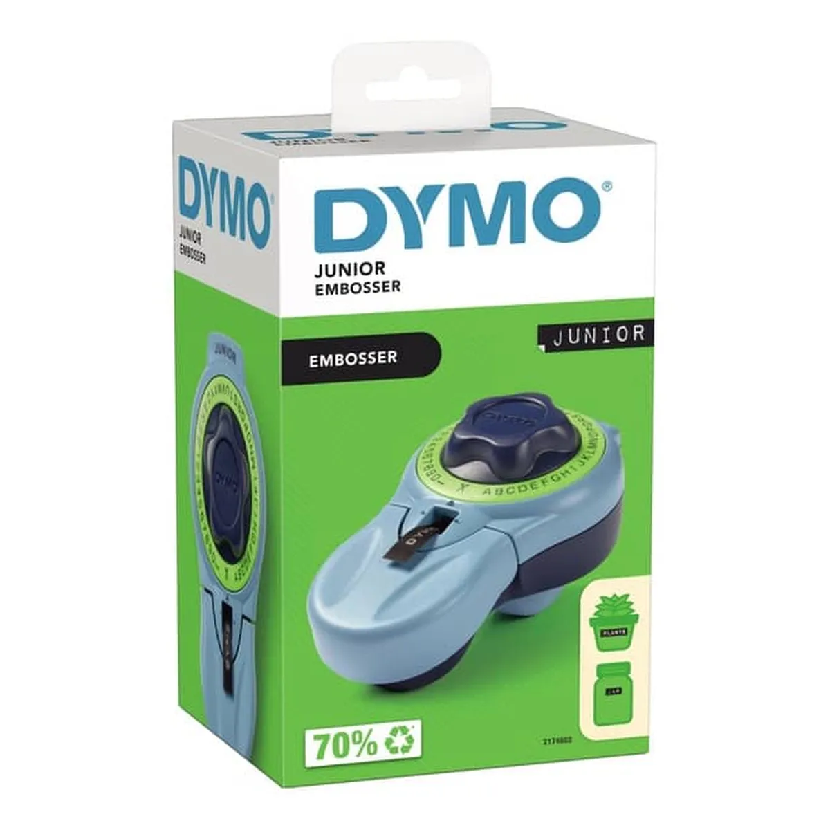 Dymo® Prägegerät Junior - hellblau