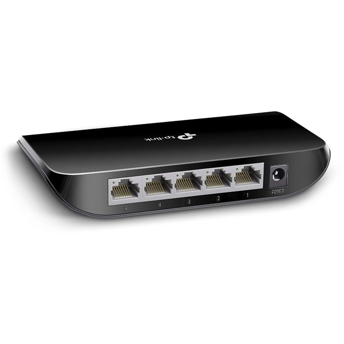 TP-LINK Unmanaged 5-Port-Gigabit-Desktop-Switch (5 10/100/1000M-RJ45-Ports)