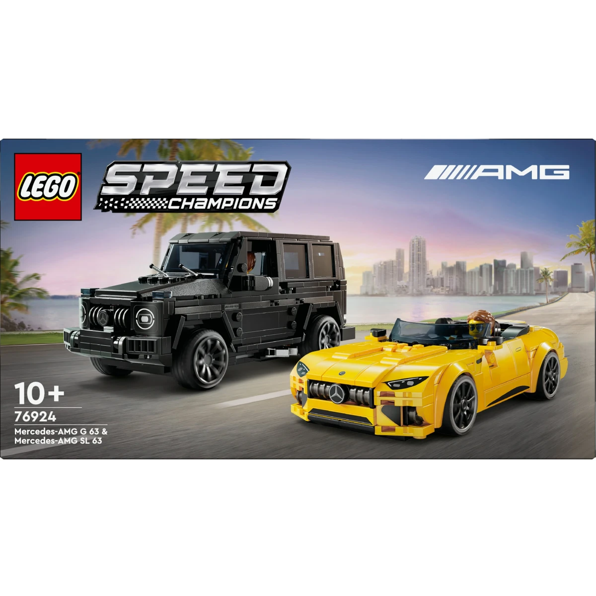 LEGO® Speed Champions Mercedes-AMG G 63 & Mercedes-AMG SL 63 76924