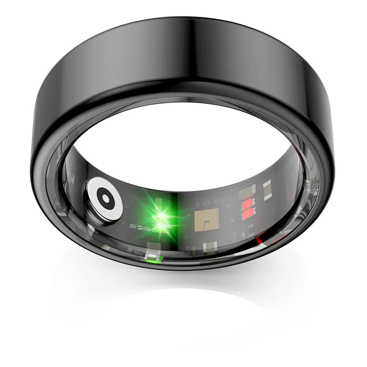 Fontastic Smart Ring “Fyri“ Fitness Gesundheitstracker schwarz | Größe 12