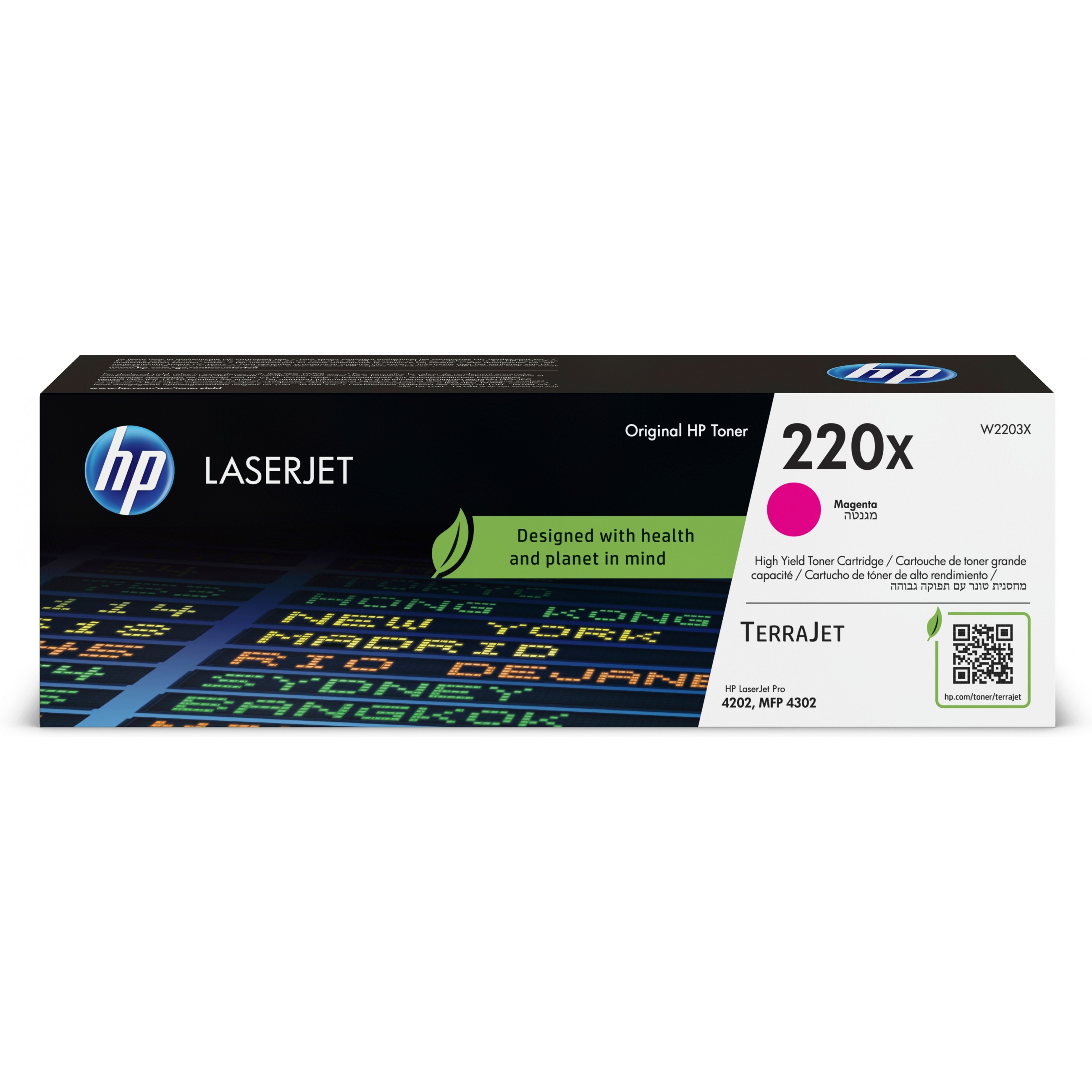 HP 220X Toner magenta 5.500 Seiten (W2203X)