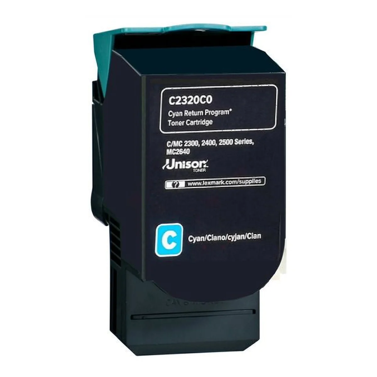 Lexmark Toner 'C2320C0' cyan 1.000 Seiten