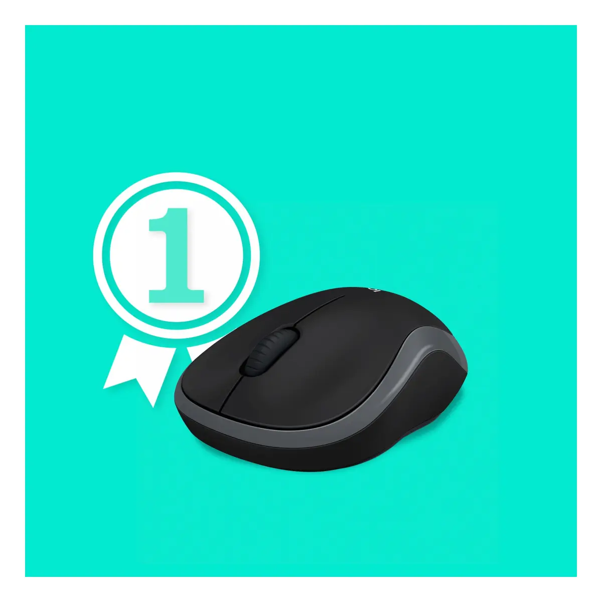 Logitech kabellose Maus M185 grau 2.4 GHz