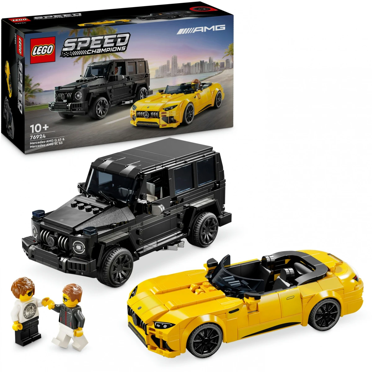 LEGO® Speed Champions Mercedes-AMG G 63 & Mercedes-AMG SL 63 76924