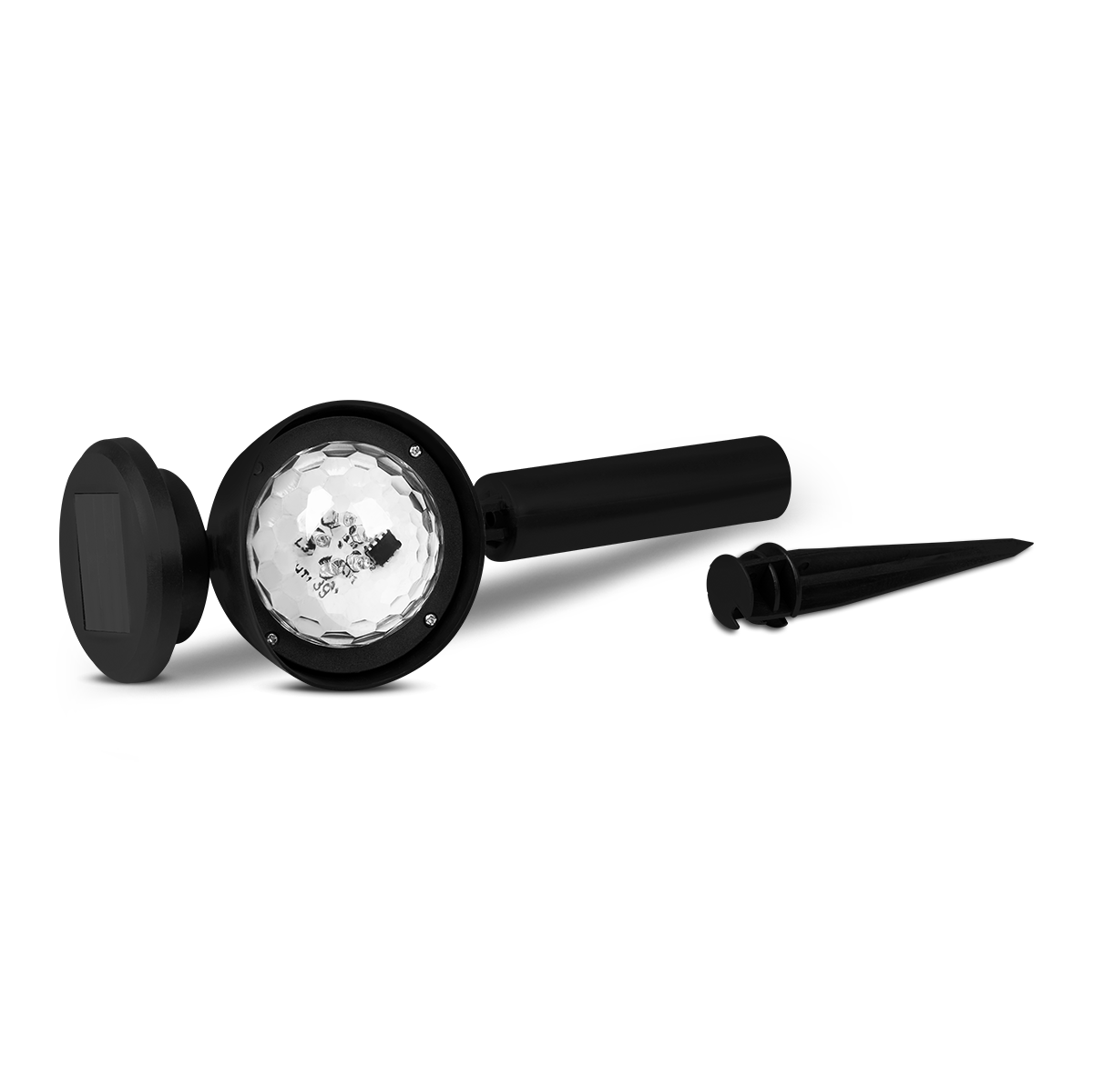 Aigostar LED Solar Spotlight, schwarz