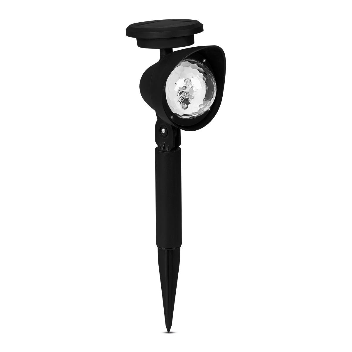 Aigostar LED Solar Spotlight, schwarz