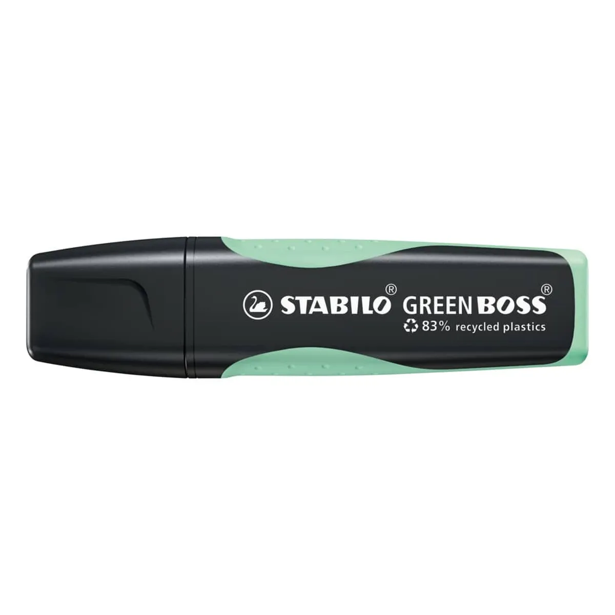 STABILO® Umweltfreundlicher Textmarker - GREEN BOSS Pastel - Einzelstift - Hauch von Minzgrün